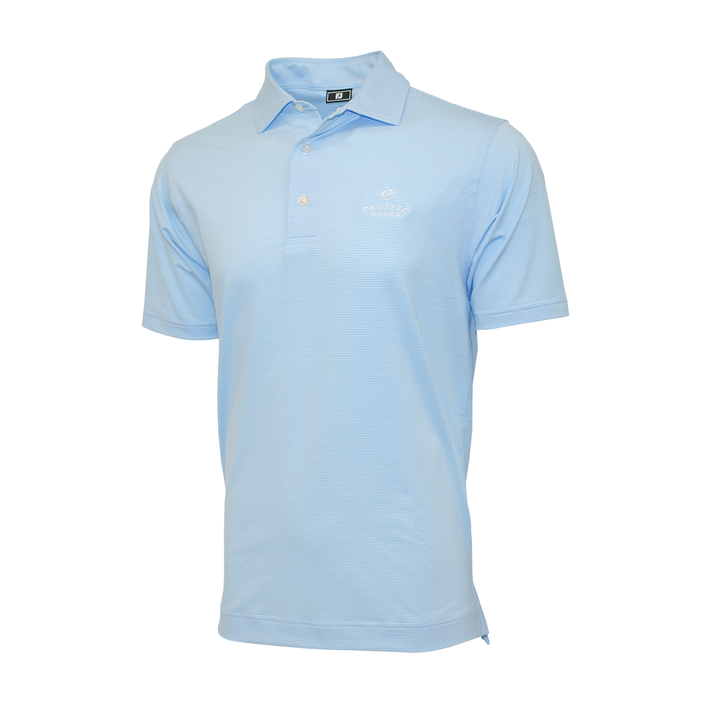 MicroFeeder Stripe Lisle Polo - Pacific Dunes